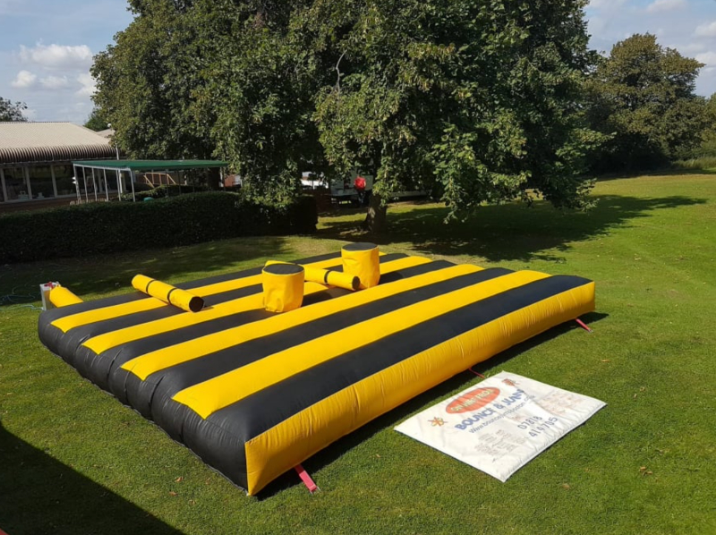 Gladiator Duel Bouncy Castle Hire in Boston, Spalding, Heckington