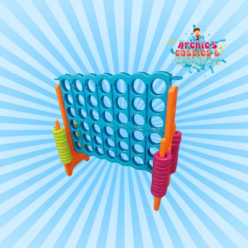 Giant 4 In A Row Game Outdoor Game Hire