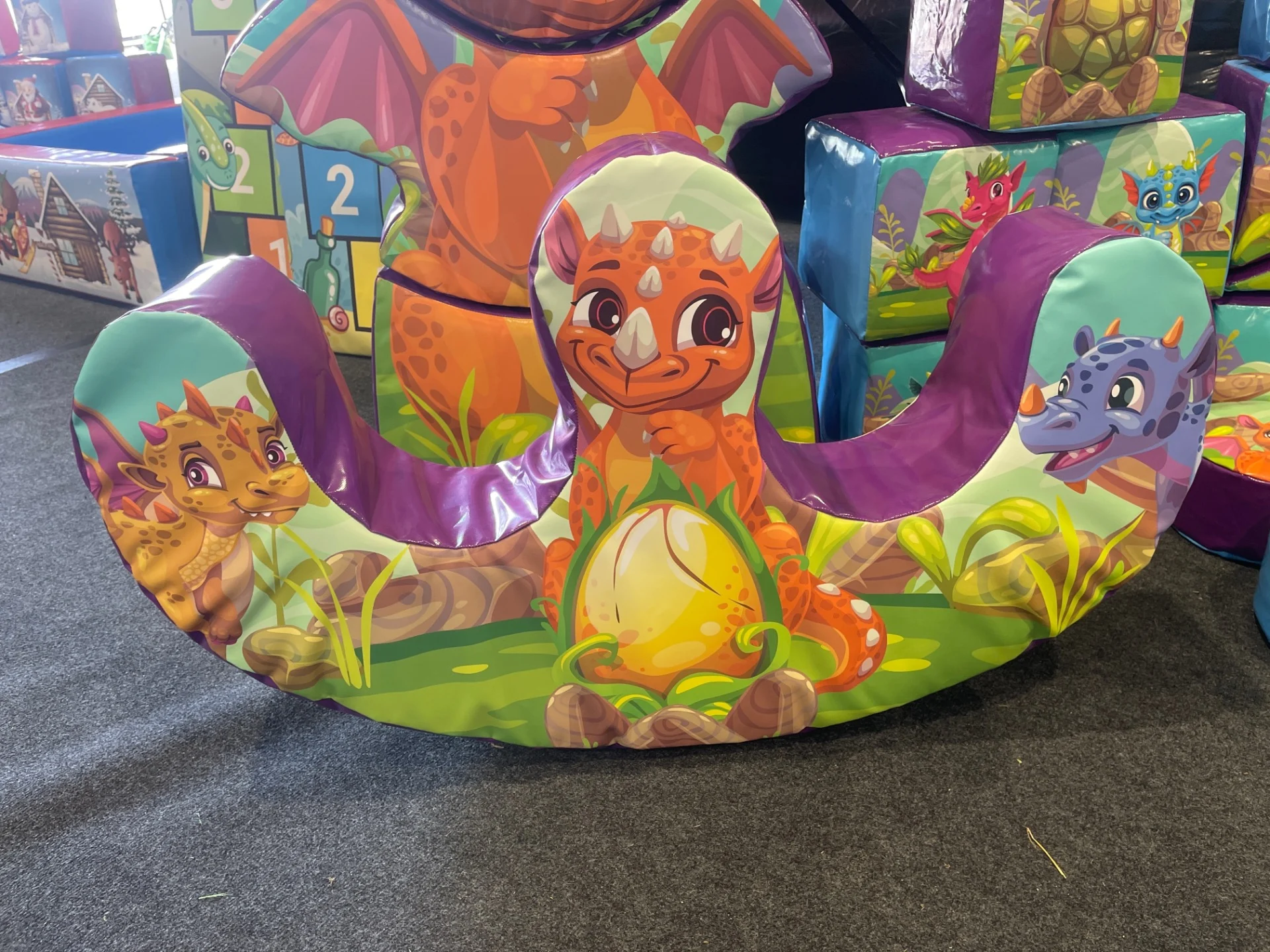 Dragon Spring Rocker Dragon Double Rocker - Little Big Shapes