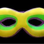 Carnival Mask 6ft X 3ft Hanging Inflatable - Price To Hire 1