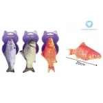 World Of Pets Soft Fish Cat Toy With Catnip