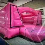 12ft X 14ft Pink V Front Arch Bouncer