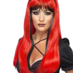 Red And Black Wig