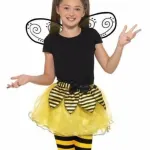 Kids Bumblebee Kit (tutu Wings Head Band) - One Size