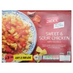 Jacks Sweet And Sour Chicken With Egg Rice 400g