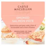 Castle Maclellan Smoked Salmon Pate With Horseradish And Lemon 100g