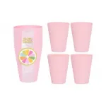 Bello Coloured 4 Pack Tumblers