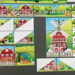 18 Piece Soft Play Shape Kit - Farmyard Soft Play