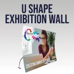 U Shape Exhibition Wall