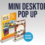 A4 Or A3 Mini Desktop Pop Up Banner