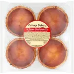 Cottage Bakery 4 Jam Bakewells 175g