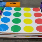 Giant Garden Foam Twister Game