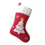 Christmas Stocking Red Tree