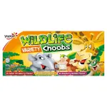 Wildlife Choobs Strawberry, Raspberry And Apricot Flavour Yogurt Tubes 6 X 37g