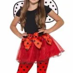 Kids Lady Bird Kit (tutu Wings Head Band) - One Size