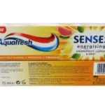 Aquafresh Senses 75ml Grapefruit, Lemon And Mint Toothpaste