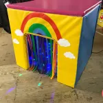 Sensory Cube Rainbow With Lights And Music