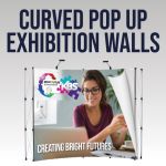 Curved Pop Up Exhibition Walls