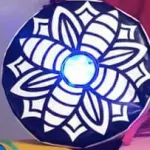 Patterned Flower Light Up 25cm