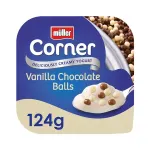 Muller Corner Delicious, Creamy Yogurt Vanilla Chocolate Balls 124g