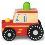 Wooden Squeak Tractor