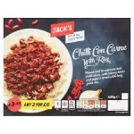 Jacks Chilli Con Carne With Rice 400g