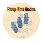 100g Fizzy Blue Jelly Babies