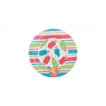 Bello 6 Pack Red, Blue And Green Ice Lolly Paper Plates