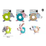 Smart Choice Animal Plush Ring Toy