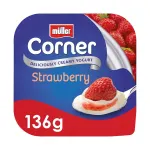 Muller Corner Delicious, Creamy Yogurt Strawberry 136g