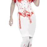 Blood Drip Nurse Fancy Dress Costume