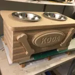 Raised Dog Bowl Tables