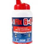 6 In 1 Pu Wood Adhesive 5 Minutes Liquid Brown 750g