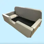 Low Bed Safe Surround Padding With High Back Wall