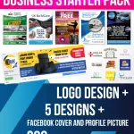 Logo Plus 5 Designs And Facebook Cover