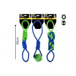 Smart Choice Green And Blue Knotted Rope Tug Toy