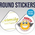 Round Or Square Stickers