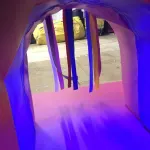 Sensory Tunnel - Colourful And Sensory. Free Standing Or Velcroed To Mat