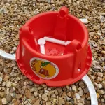 Red Santa Bertie Christmas Tree Stand