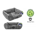 Sweet Dreams Grey Patterned Pet Bed