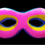 Carnival Mask 6ft X 3ft Hanging Inflatable - Price To Hire 1