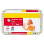 Euro Shopper 15 Free Range Eggs 675g