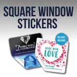 Square Window Stickers