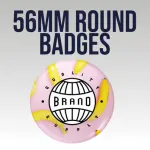 56mm Round Pin Bags