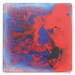 Fascination Tile Blue And Red 50cm