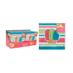 Bello 18 Pack Red, Blue And Green Ice Lolly Paper Napkins