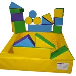 17pc 2 Colour Soft Play Set With Balls