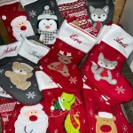 Christmas Stocking - Cat