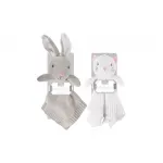 Hugs And Kisses Knitted Bunny/cat Comforter