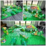 18 Piece Soft Play Shape Kit - Jungle Junior